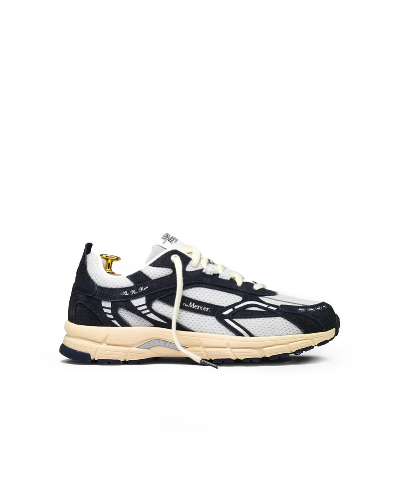 The Mercer Brand The Re-Run Vintage Suede Navy