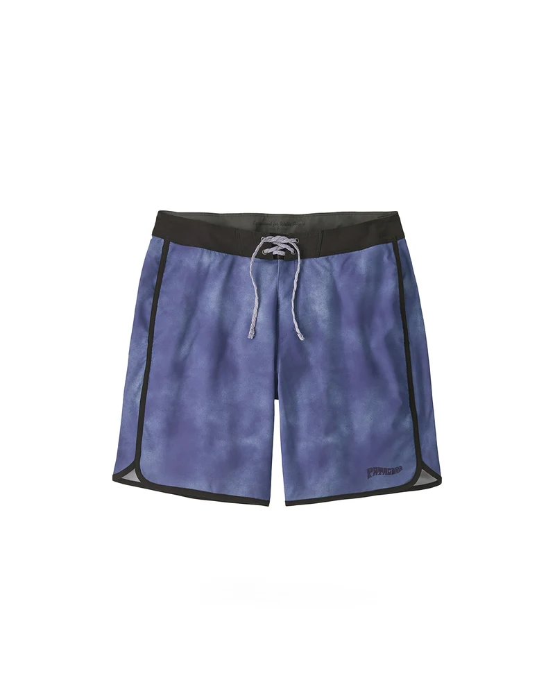 Patagonia Men's Hydropeak Side Shore Boardshorts 18" Sea Spray: Concrete Purple
