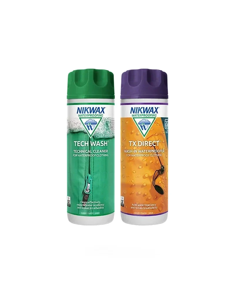 Nikwax Tech Wash® & TX.Direct® Wash-in Set