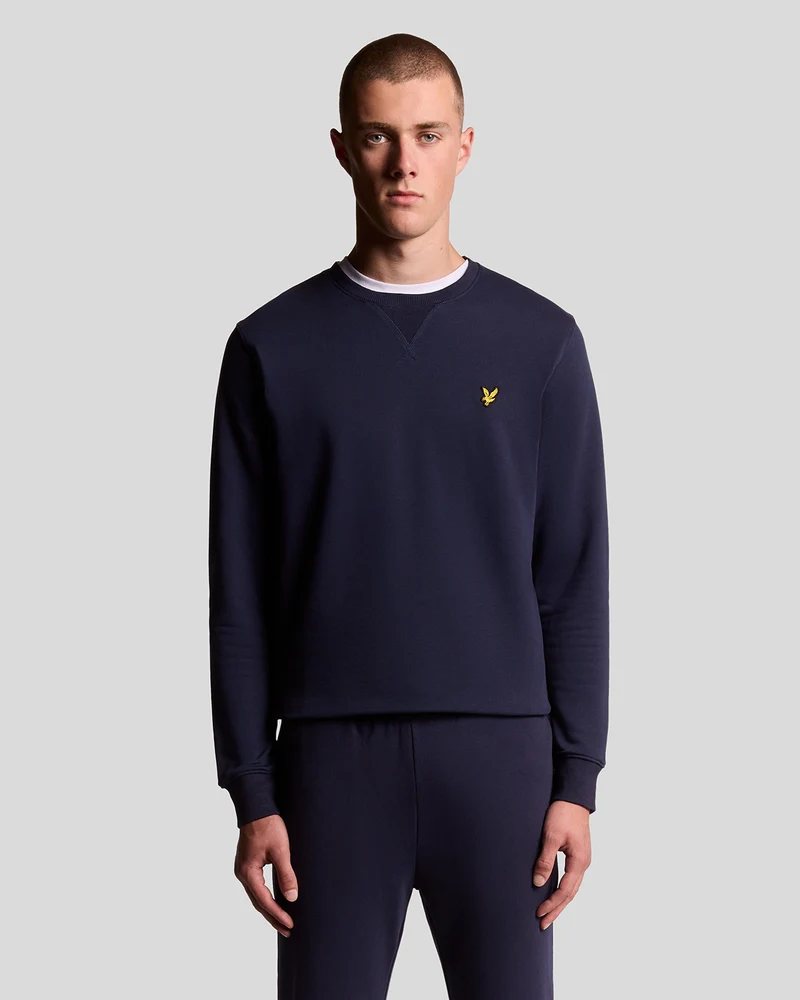 Cotton Crew Neck Sweatshirt