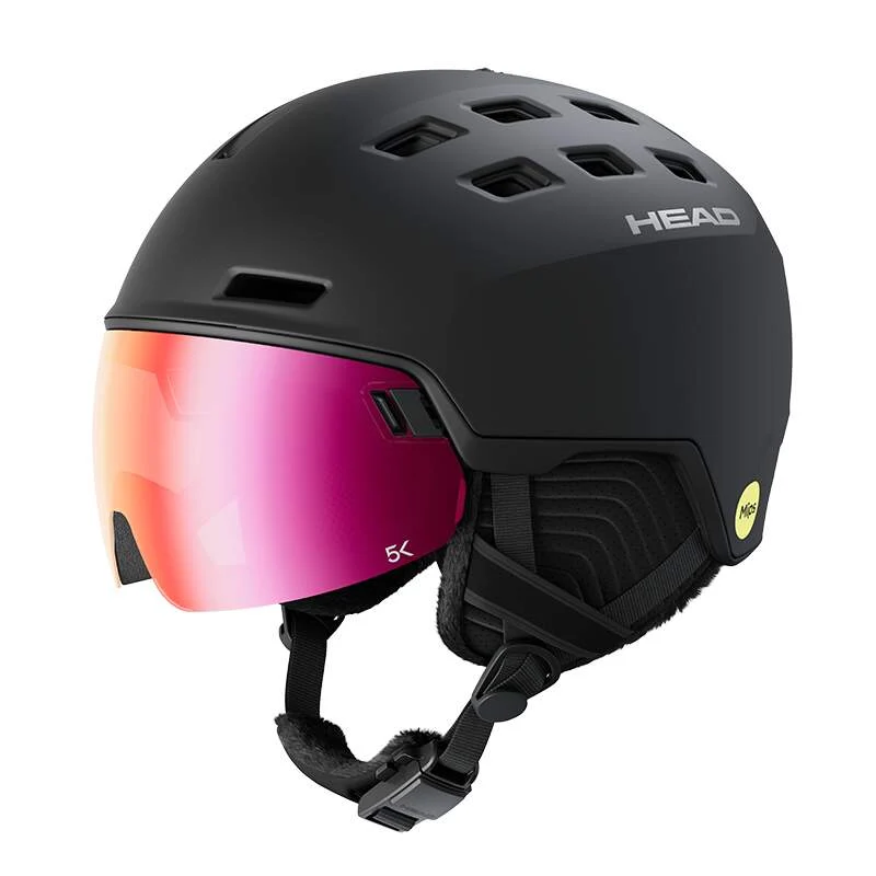 Head Radar 5K MIPS Skihelm Zwart