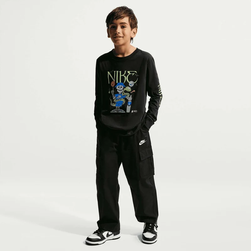 sportswear big kids' longsleeve