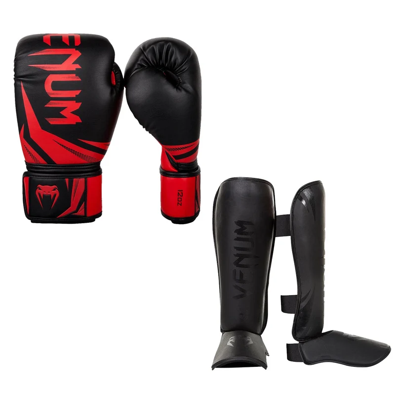 Venum Kickboks set Challenger Zwart/Rood