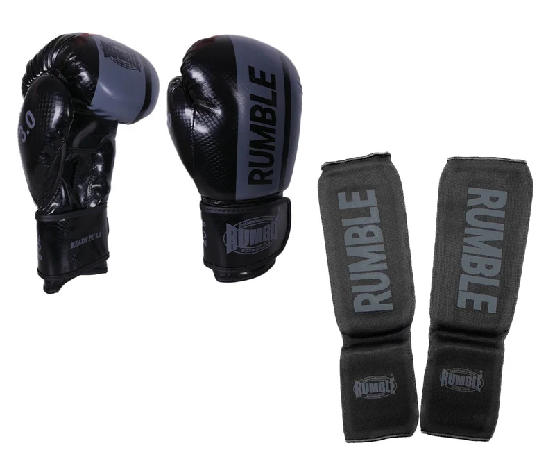 Rumble Kickboksset Junior 3.0 Zwart/Grijs