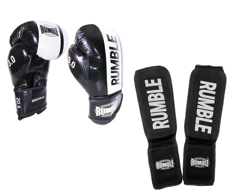 Rumble Kickboksset Junior 3.0 Zwart/Wit