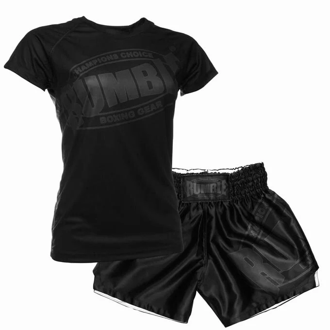 Rumble Kleding Set Dames T-shirt RTSD-20 en Short RS-76