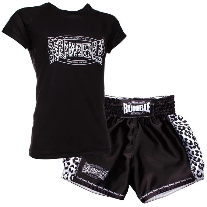 Rumble Kleding Set Dames T-shirt RTSD-22 en Short RS-88