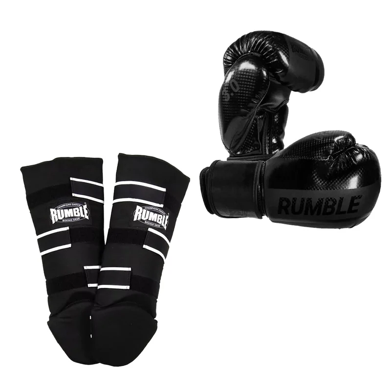 Rumble Kickboksset Ready 3.0 + Luxe Zwart/Zwart