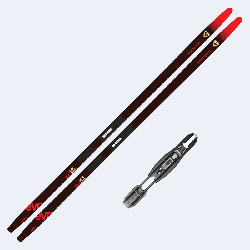 2027 Rossignol Evo XT 55 Skis w/ Tour Step In Bindings