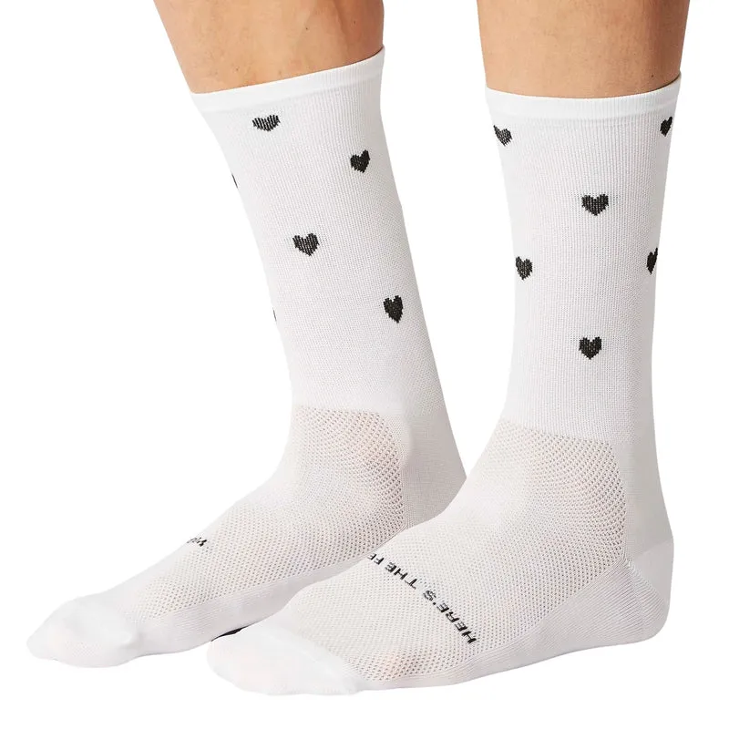 Classic Iconic Hearts Cycling Socks