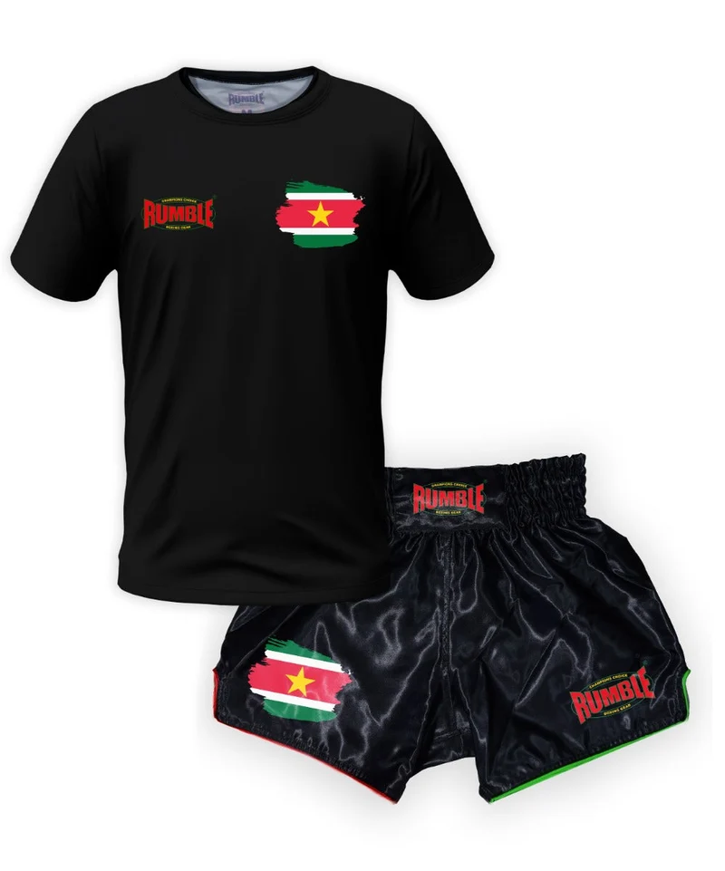 Rumble Kleding Set T-shirt RTS-71 en Short RS-121 Suriname