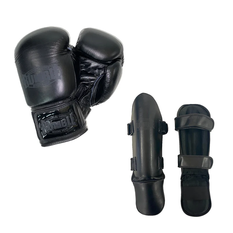 Rumble Kick-Thaiboksset Ready 2.0 Zwart-Zwart