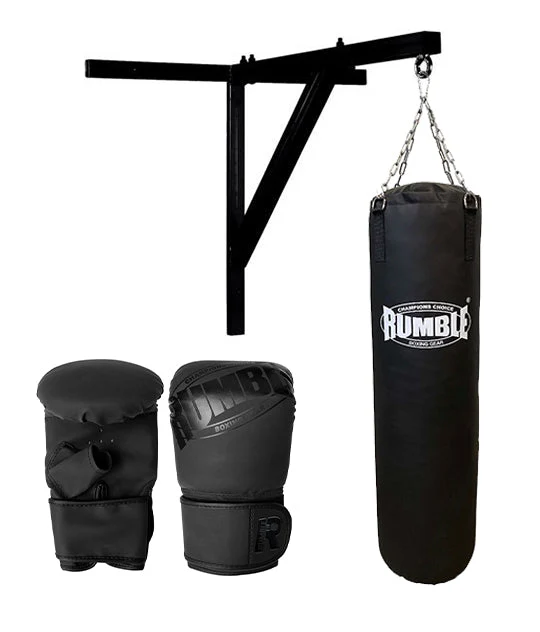 Bokszakset Rumble 120cm Muurbeugel + Ready PU