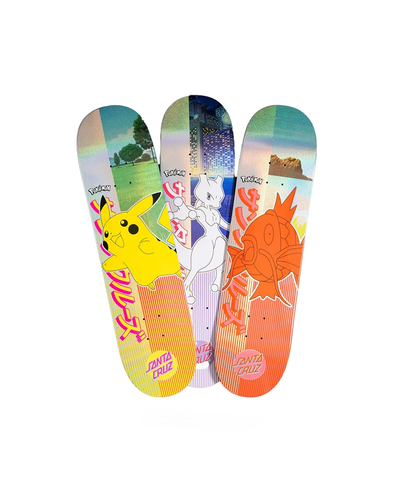 Santa Cruz x Pokémon Blind Bag Skateboard