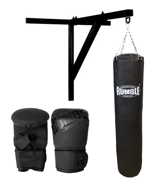 Bokszakset Rumble 150cm Muurbeugel + Ready PU