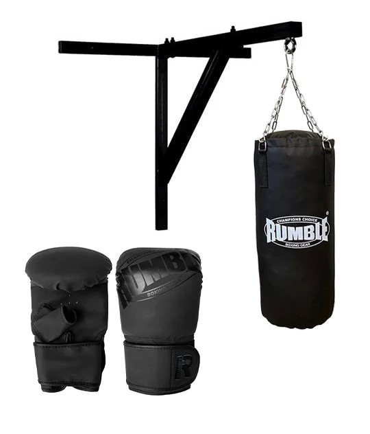 Bokszakset Rumble 80cm Muurbeugel + Ready PU