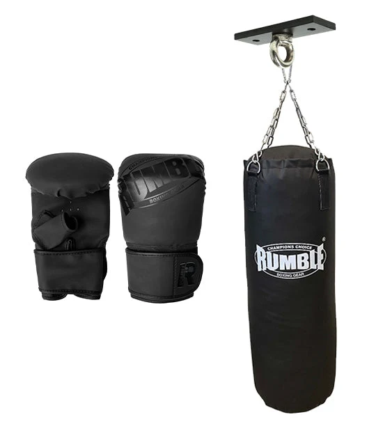 Bokszakset Rumble 100cm Plafondbeugel + Ready PU