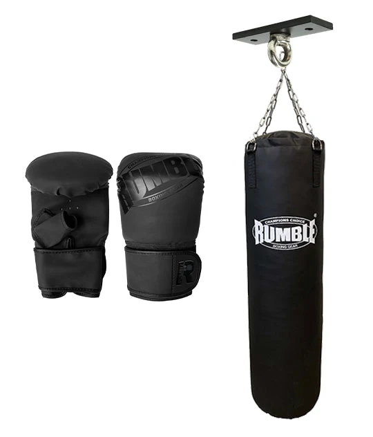 Bokszakset Rumble 120cm Plafondbeugel + Ready PU