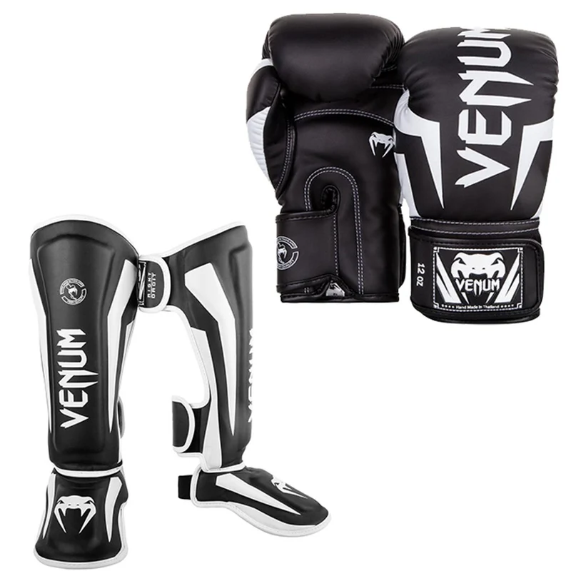 Venum Kickboks Set Elite Zwart/Wit