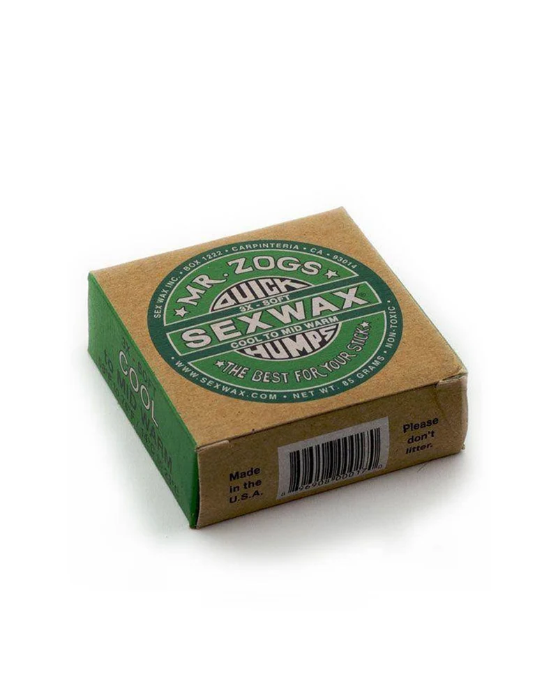 Mr. Zogs Sexwax - 3x Soft / Cool Surfwax