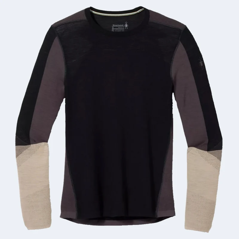 Smartwool Intraknit Thermal Merino Base Layer Men's Colorblock Crew