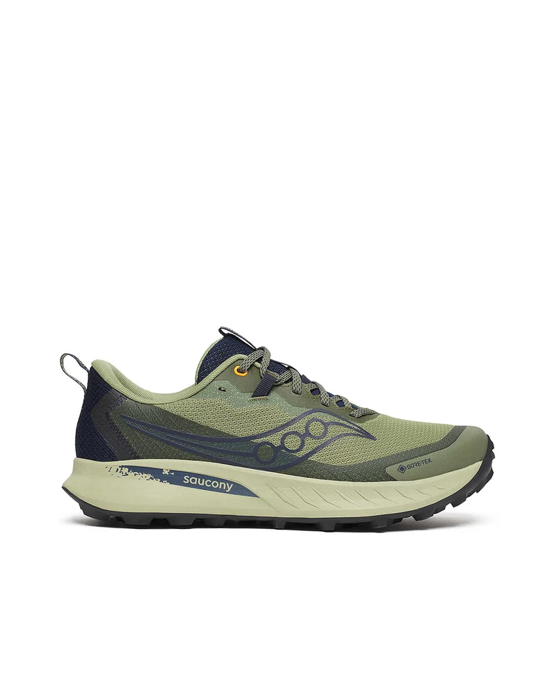 Saucony Peregrine 15 Gore-Tex Hemlock / Navy