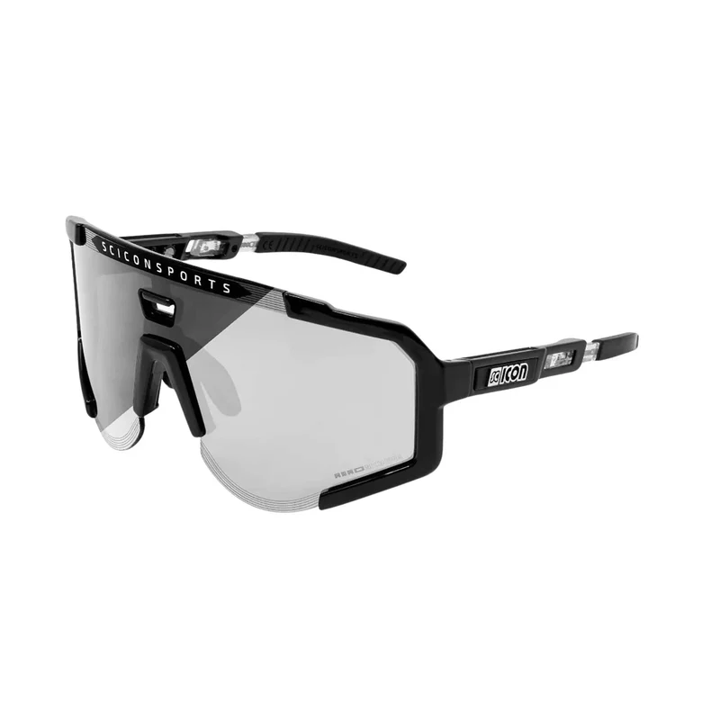 Aeroscope Photochromic Silver Black Sunglasses