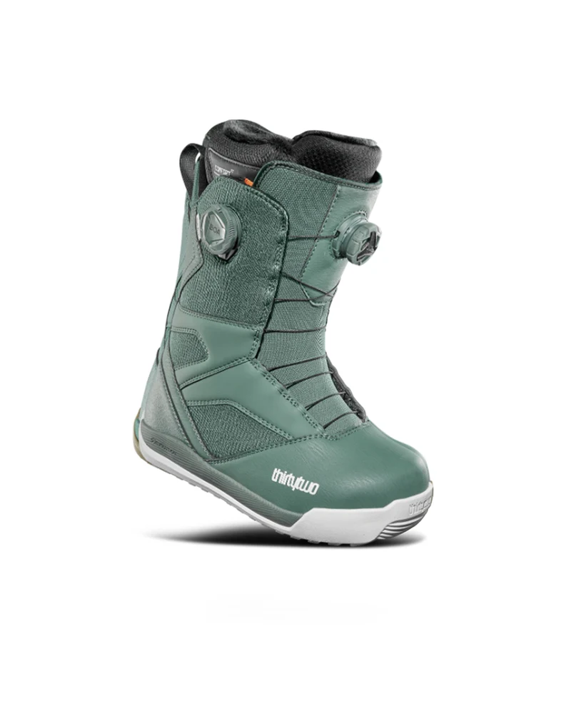 Thirtytwo Women's STW Double BOA Green 2025 Snowboard Boots