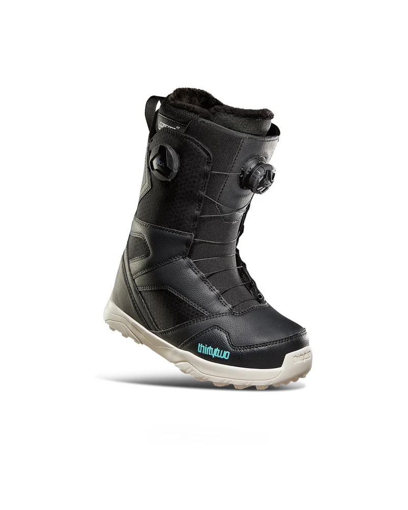 Thirtytwo Women's STW Double Boa Black 2024 Snowboard Boots