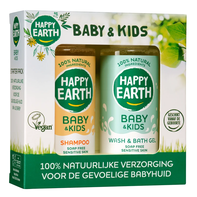 Happy Earth Baby & Kids Starter Pack 200 ml