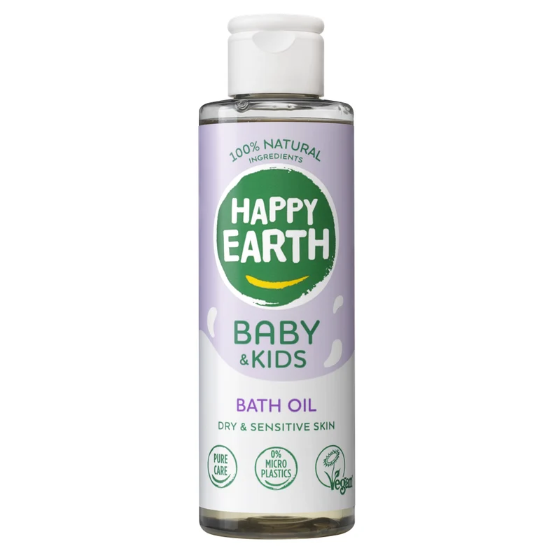 Happy Earth Baby & Kids Bad Olie 150 ml
