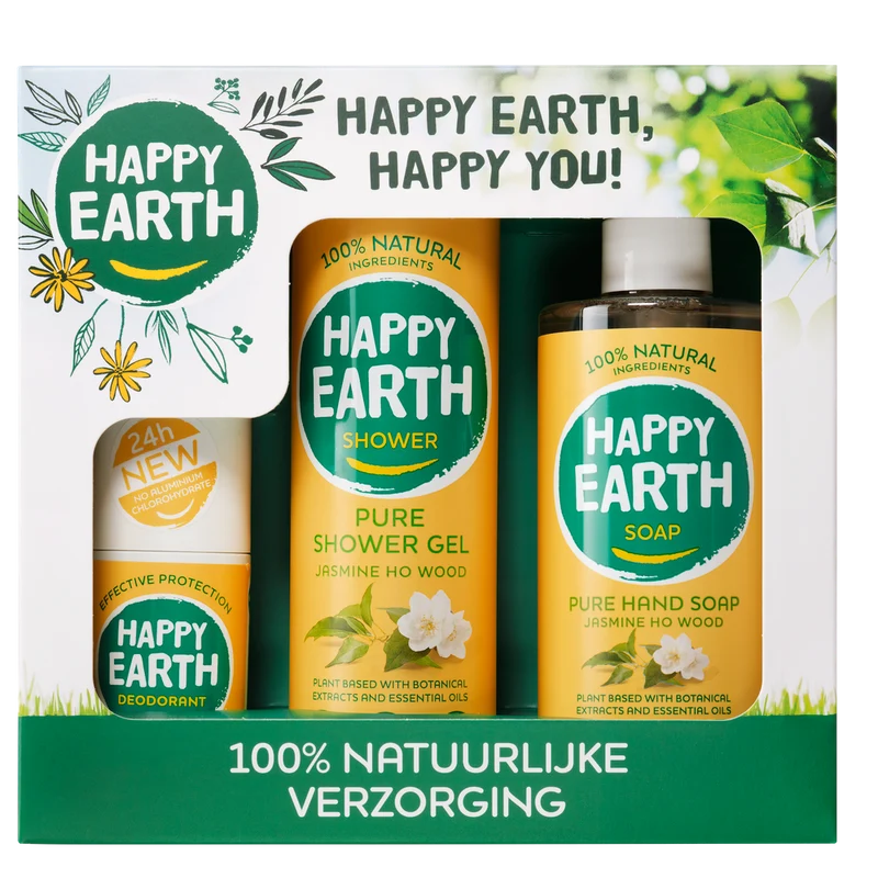 Happy Earth Jasmine Ho Wood Giftset