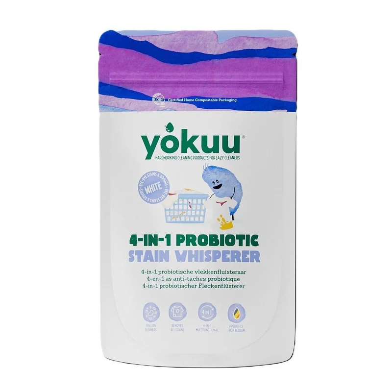 Yokuu 4 in 1 Probiotische Vlekkenfluisteraar voor Witte Was 390 gram