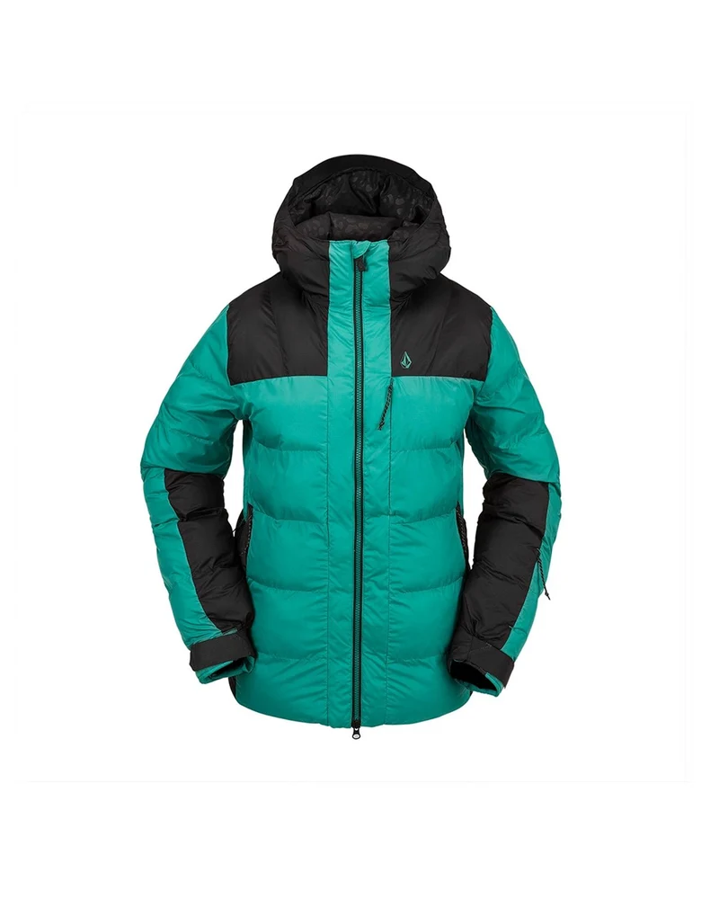 Volcom Women's Puffleup Jacket Vibrant Green