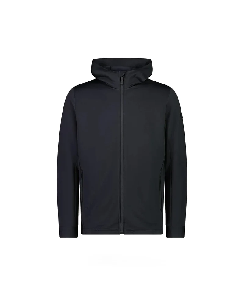Mons Royale Mens Arcadia Merino Fleece Hoodie Black