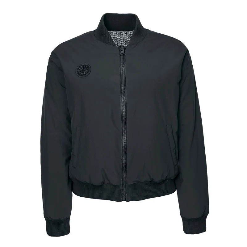 reversible bomber jacket