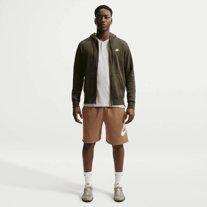 Club Alumni Herenshorts van sweatstof