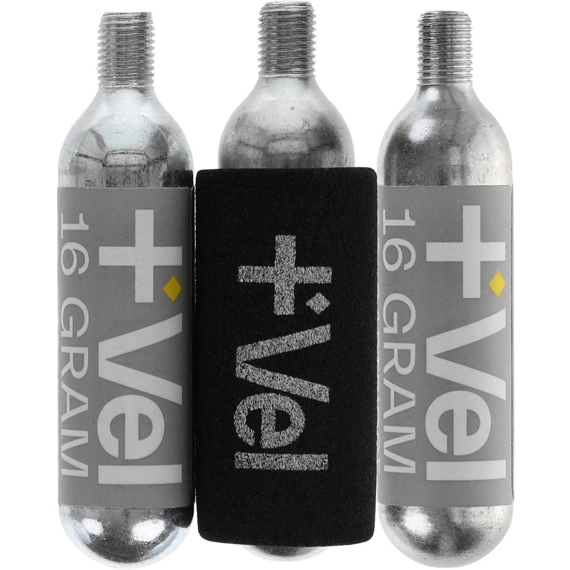 16g Threaded CO2 Cartridges 3 Pack