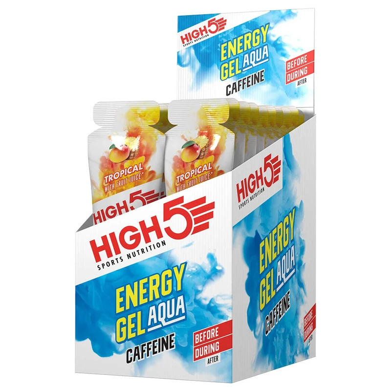 Energy Gel Aqua Caffeine Box 66g
