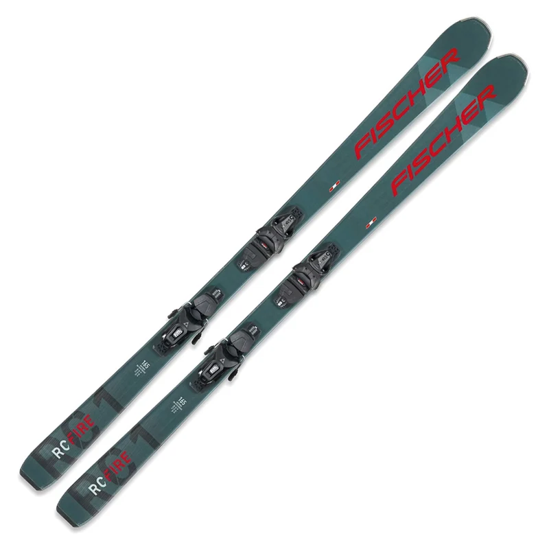 2023 Fischer RC Fire SLR Pro Skis w/ RS 9 SLR Bindings