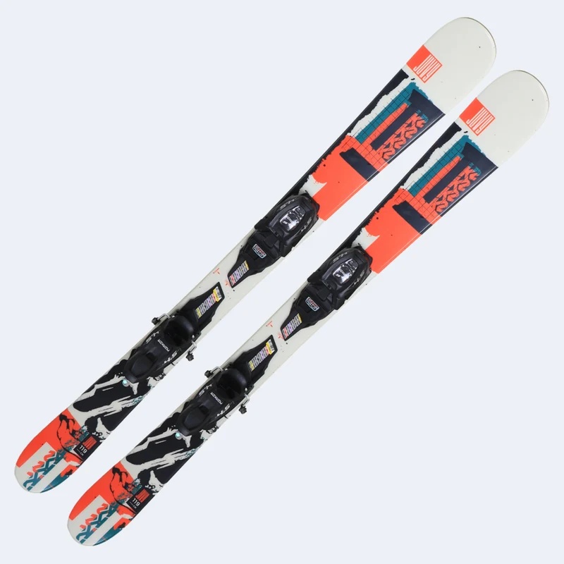 2022 K2 Junior Juvy Fastrak Skis w/ Marker FDT Bindings