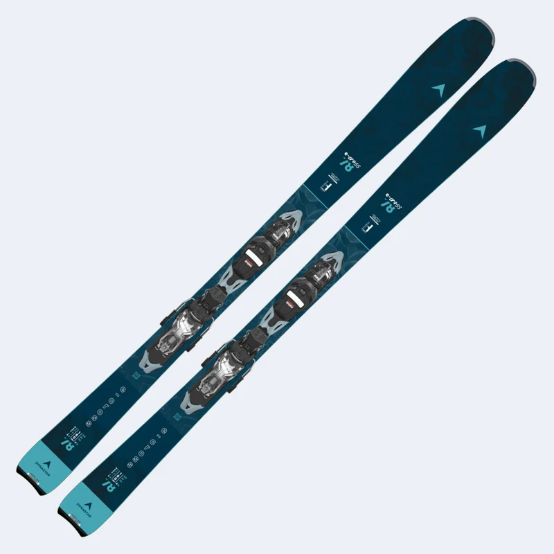 2025 Dynastar E-Cross 78 Women's Skis w/ Xpress 10 GW Bindings