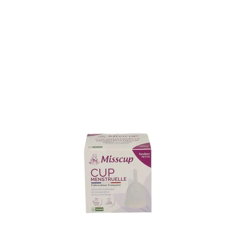 Eco Conseils Misscup Menstruatie Cup Klein Kleurloos