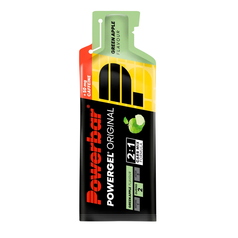 Powerbar Powergel Original Caffeine Green Apple 41 gram