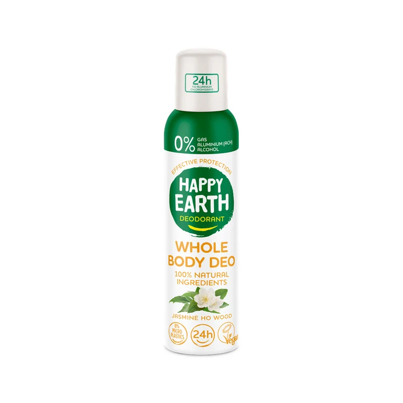 Happy Earth 100% Natural Whole Body Deo Spray Jasmine & Ho Wood