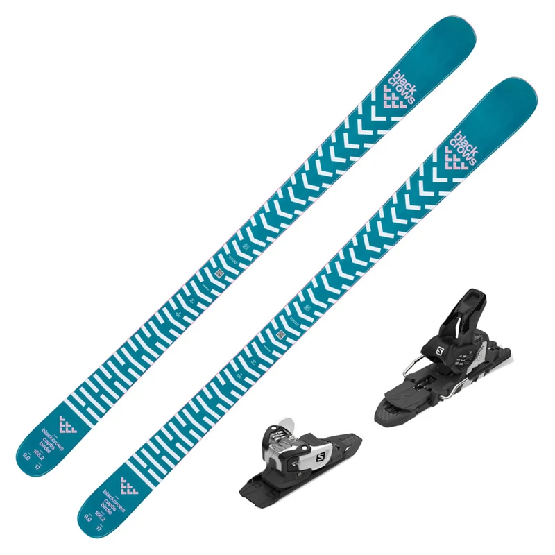 2023 Black Crows Captis Birdie Women's DEMO Skis w/ Salomon Warden DEMO Bindings
