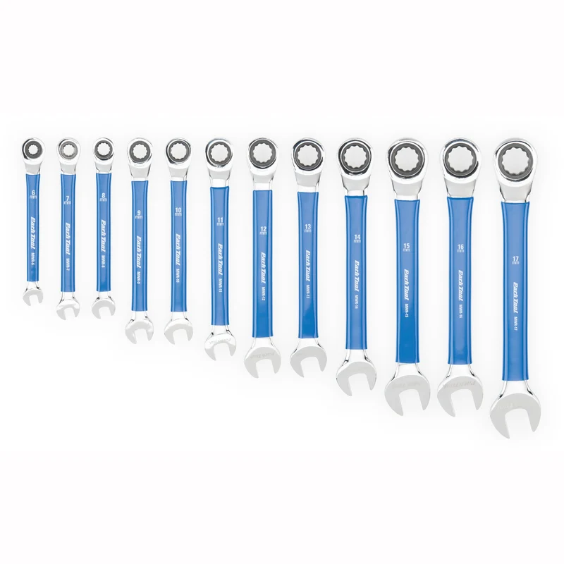 Ratcheting Metric Wrench Set 6mm to 17mm