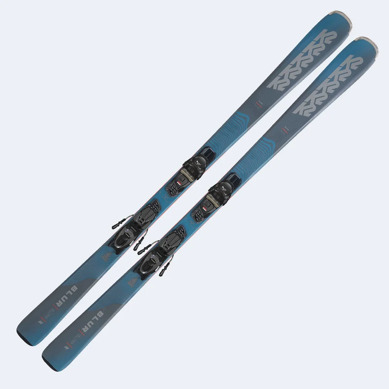 2026 K2 Blur 76 Skis W/ Quikclik Free Bindings
