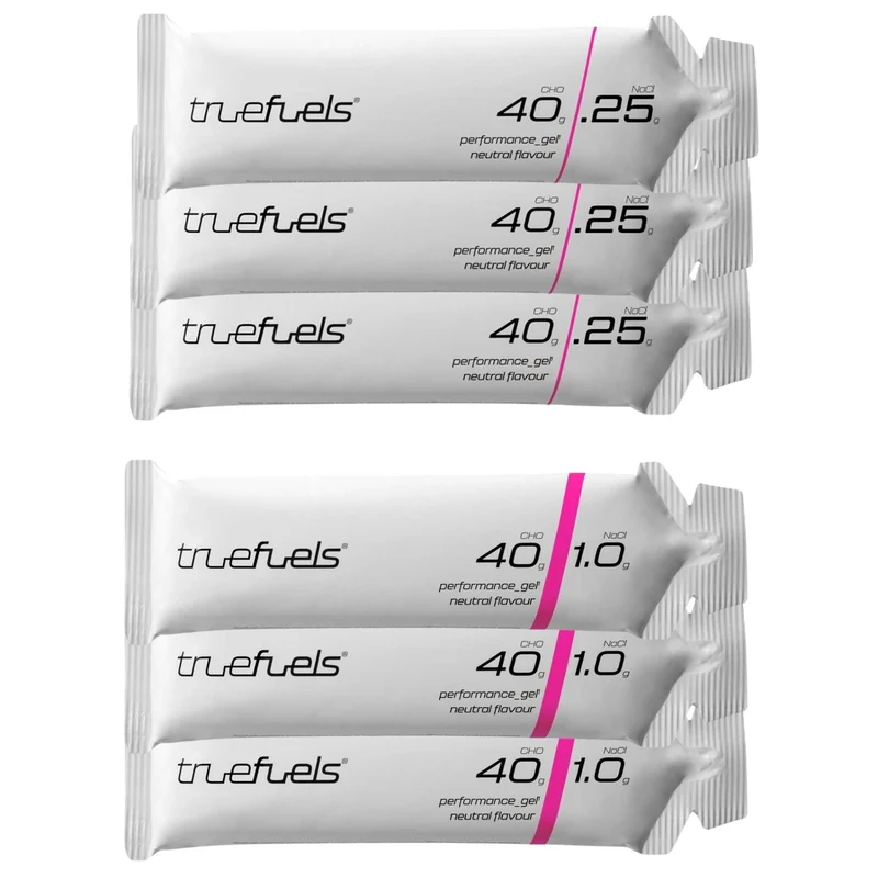 Performance Energy Gel - Mixed Box of 6 - Mixed - Low/High Salt