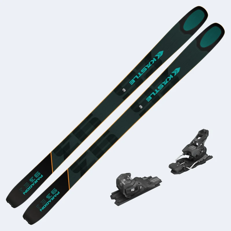 2027 Kastle Paragon 93 Demo Skis w/ Attack 13 Demo Bindings